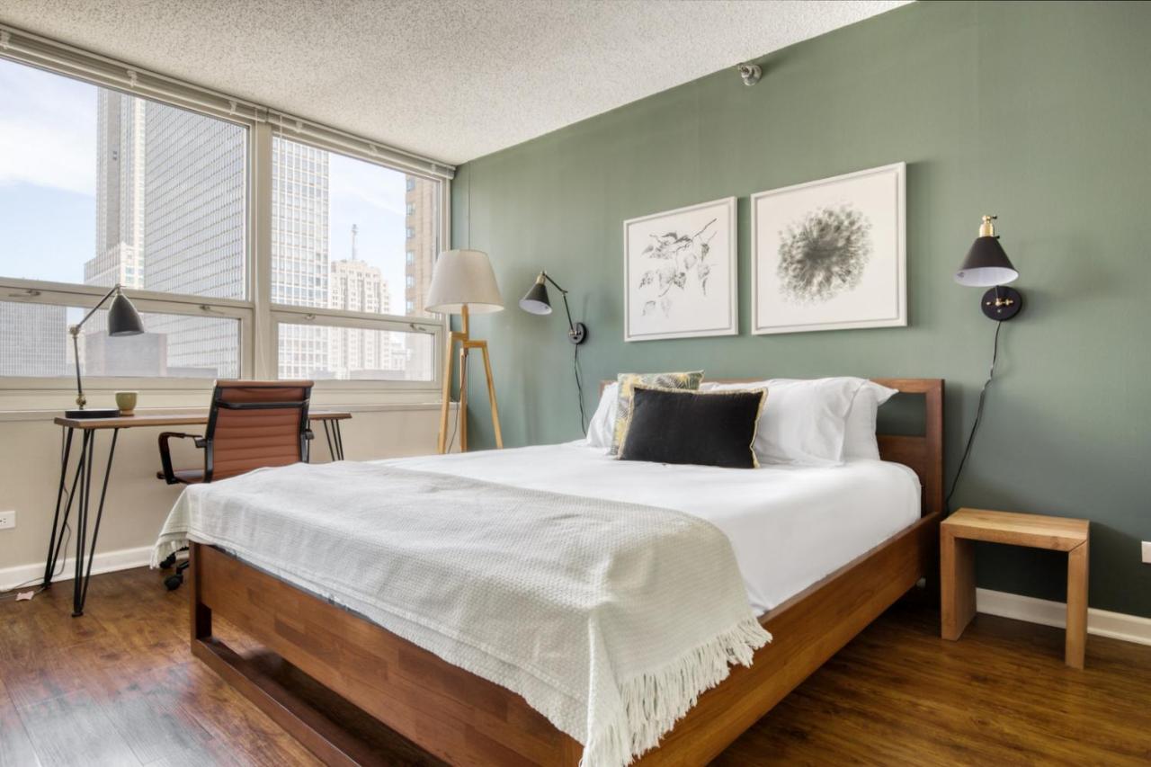 Ferienwohnung River N 1Br W Gym Wd Nr Magnificent Mile Chi-54 Chicago Exterior foto